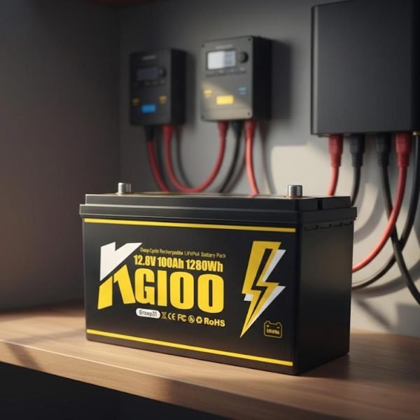 LiFePO4 KG100 12.8V 100Ah 1280Wh battery