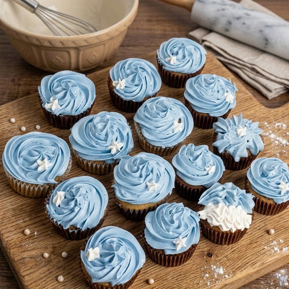 Cloudy meringue dream cupcake (12 Units)