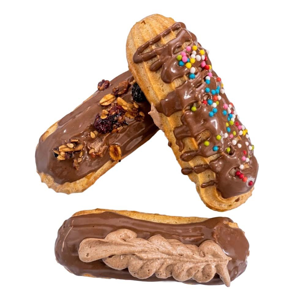 Hazelnut chocolate cream eclair (12 Units) - Image 2