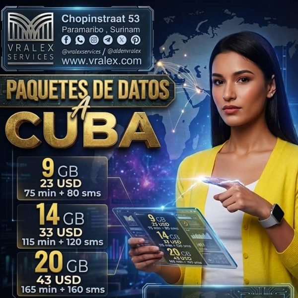 Mobile Data Packages for Cuba